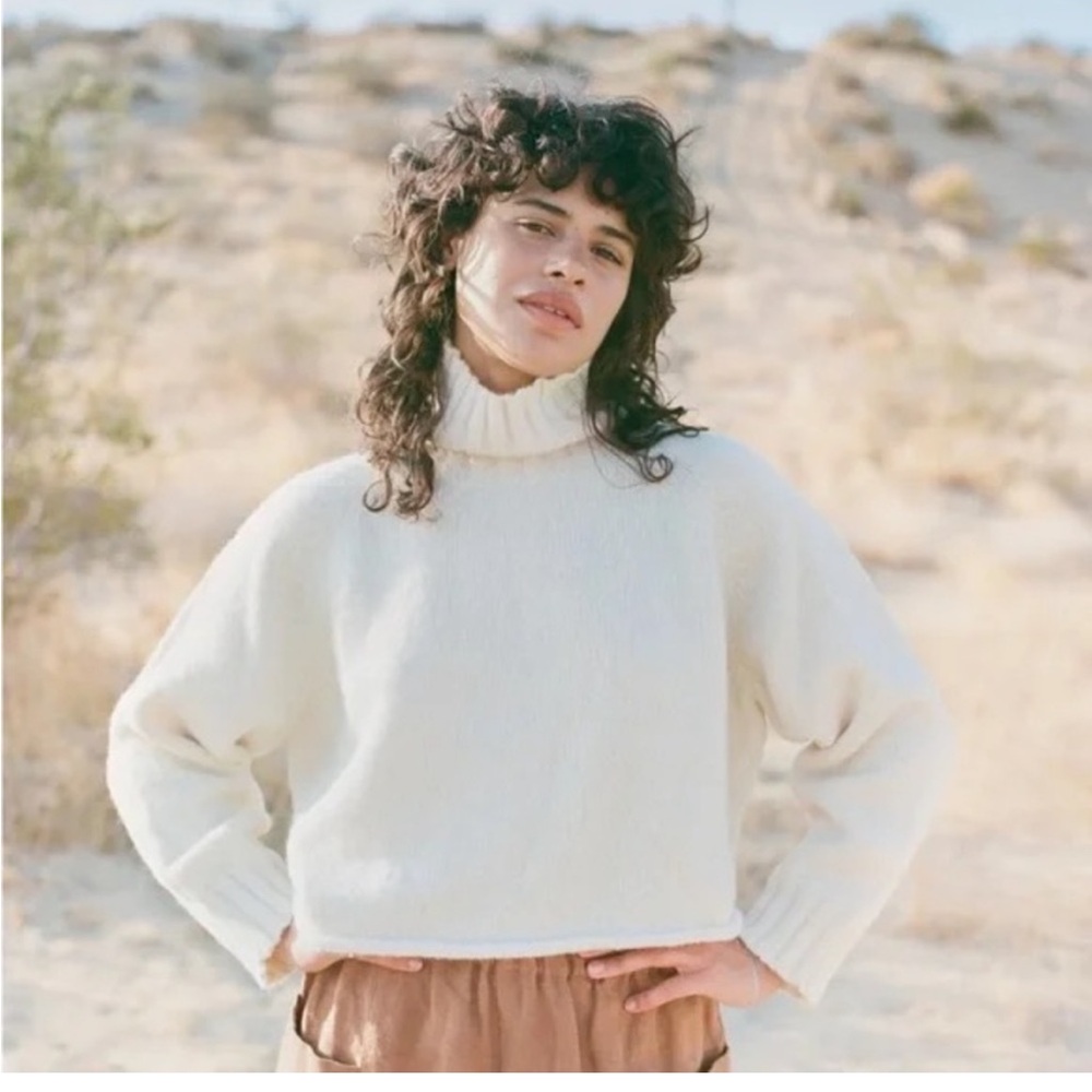 Ozma Eugene Sweater cream Small